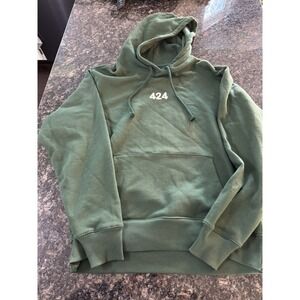424 Green Patch back Goodie Size L Made In LA